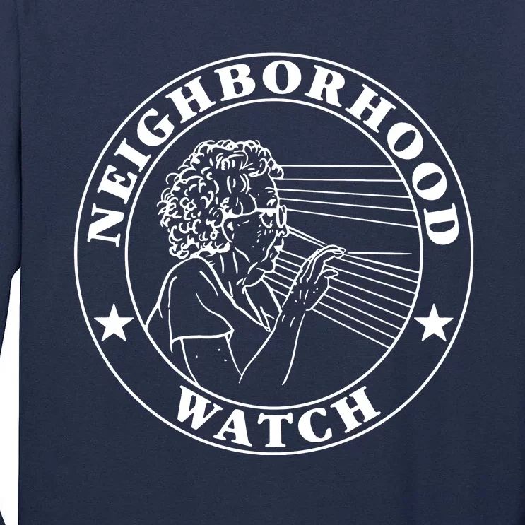 Funny Neighborhood Watch Tall Long Sleeve T-Shirt