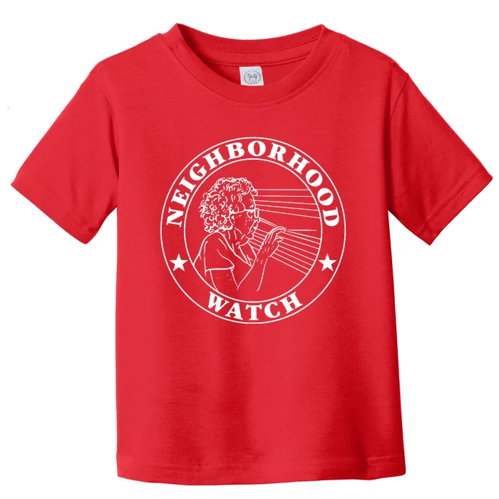 Funny Neighborhood Watch Toddler T-Shirt