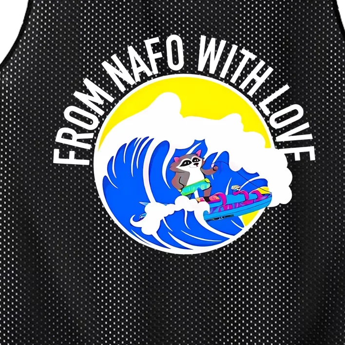 From Nafo With Love Mesh Reversible Basketball Jersey Tank