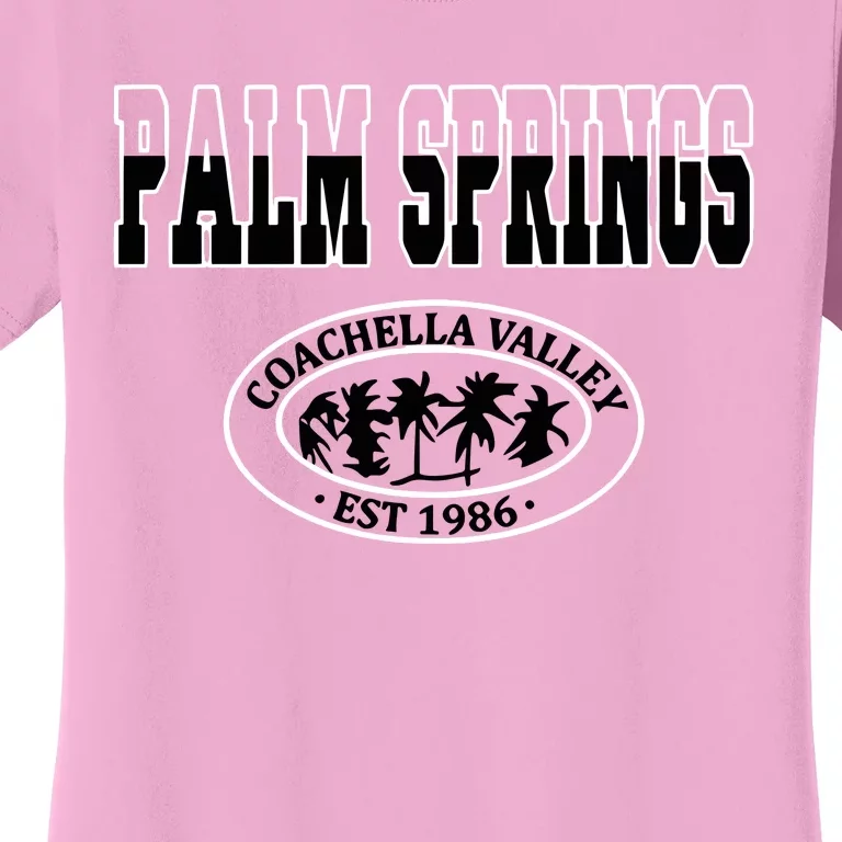 Francesco Nozzolino Wearing Palm Springs Valley Est.1986 Women's T-Shirt