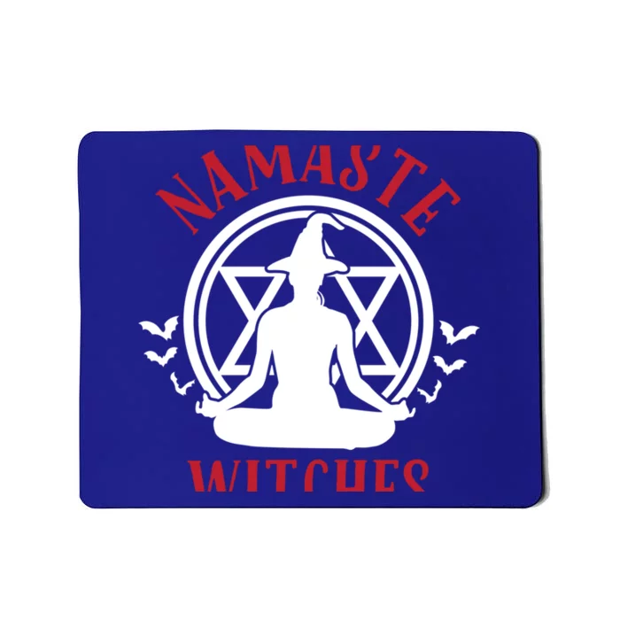 Funny Namaste Witches Halloween Yoga Meditation Great Gift Mousepad