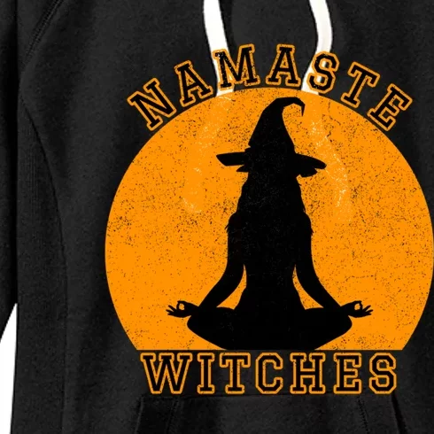 Funny Namaste Witches Halloween Costume Gift Women's Fleece Hoodie