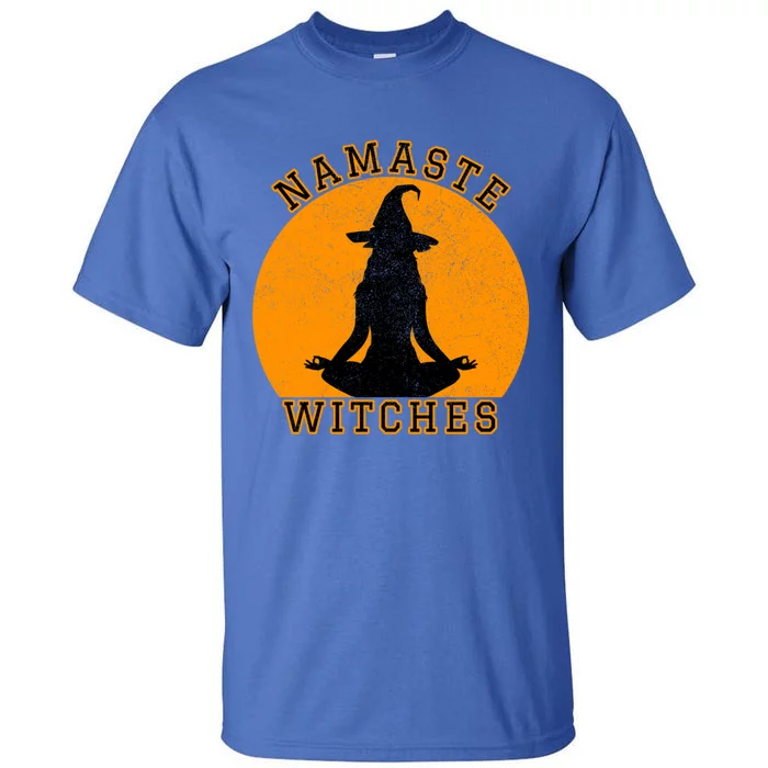 Funny Namaste Witches Halloween Costume Gift Tall T-Shirt