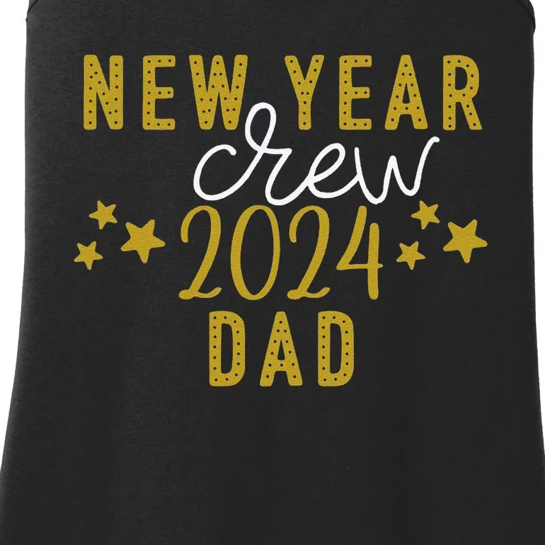 Funny New Year Crew Dad Christmas Crew Happy New Year Crew New Years Eve Ladies Essential Tank