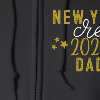 Funny New Year Crew Dad Christmas Crew Happy New Year Crew New Years Eve Full Zip Hoodie