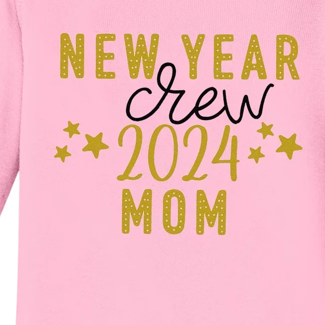 Funny New Year Crew Mom Christmas Crew Happy New Year Crew New Years Eve Baby Long Sleeve Bodysuit