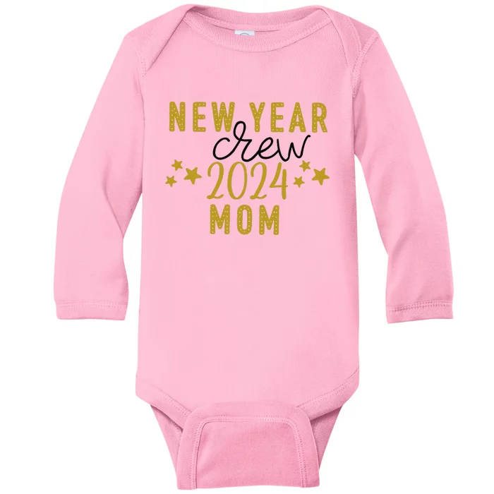 Funny New Year Crew Mom Christmas Crew Happy New Year Crew New Years Eve Baby Long Sleeve Bodysuit