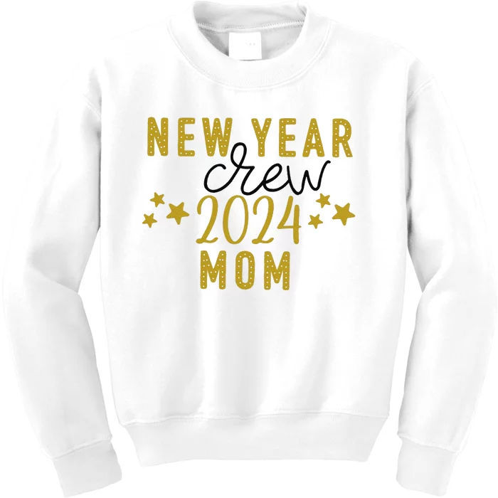 Funny New Year Crew Mom Christmas Crew Happy New Year Crew New Years Eve Kids Sweatshirt