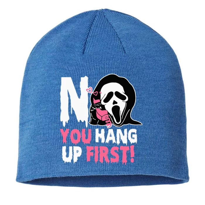 Funny No You Hang Up First Halloween 8 1/2in Sustainable Knit Beanie