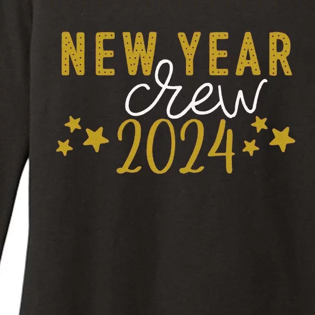 Funny New Year Crew Christmas Crew Happy New Year Crew New Years Eve Womens CVC Long Sleeve Shirt