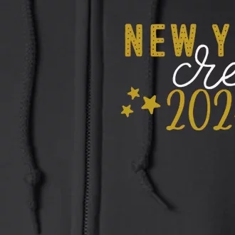 Funny New Year Crew Christmas Crew Happy New Year Crew New Years Eve Full Zip Hoodie