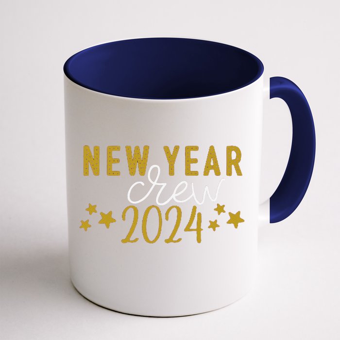 Funny New Year Crew Christmas Crew Happy New Year Crew New Years Eve Front & Back Coffee Mug