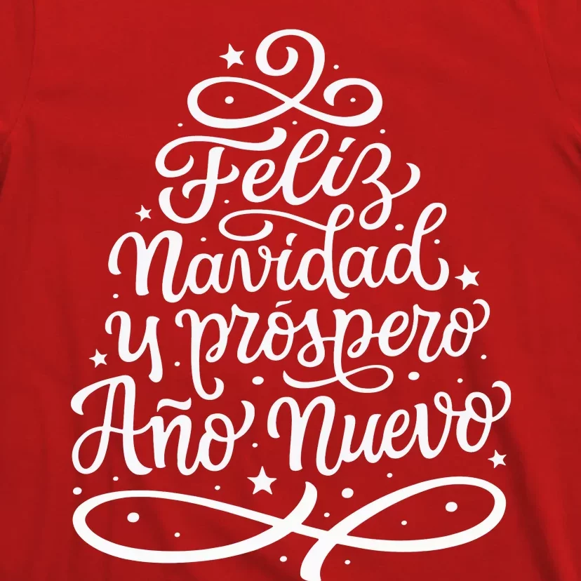 Feliz Navidad Y Prospero Ano Nuevo T-Shirt