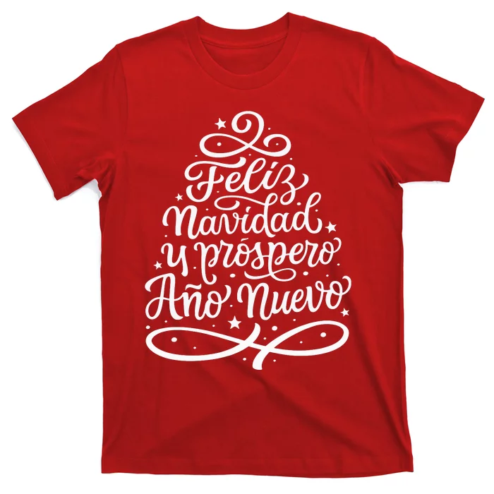 Feliz Navidad Y Prospero Ano Nuevo T-Shirt