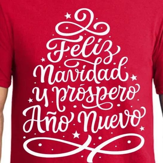 Feliz Navidad Y Prospero Ano Nuevo Pajama Set