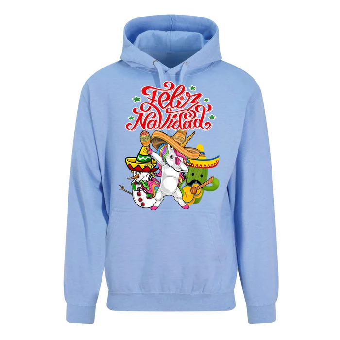 Feliz Navidad Y Prospero Ano Nuevo Unisex Surf Hoodie