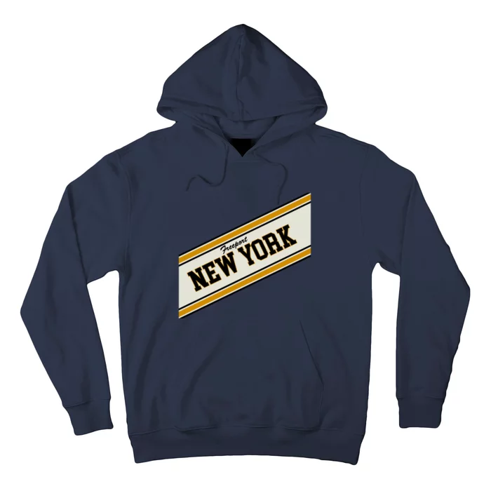 Freeport New York Varsity Logo Hoodie