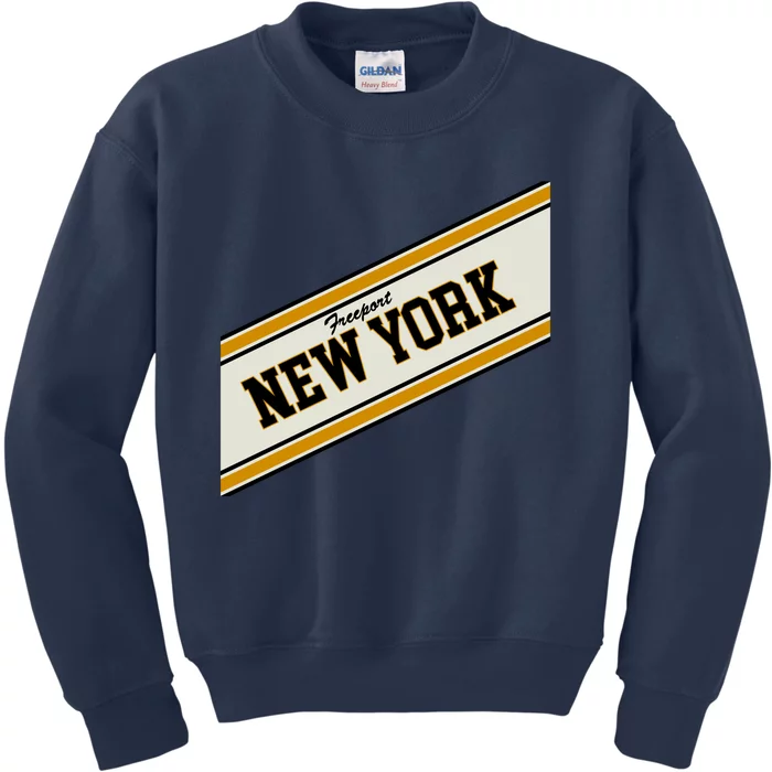 Freeport New York Varsity Logo Kids Sweatshirt