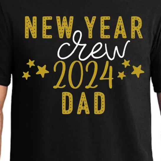 Funny New Year Crew Dad Christmas Crew Happy New Year Crew New Years Eve Pajama Set