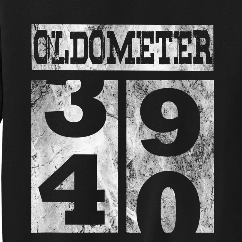 Funny Oldometer 40 years Shirt 40th Birthday Gift m.e.n Wom.e.n Sweatshirt