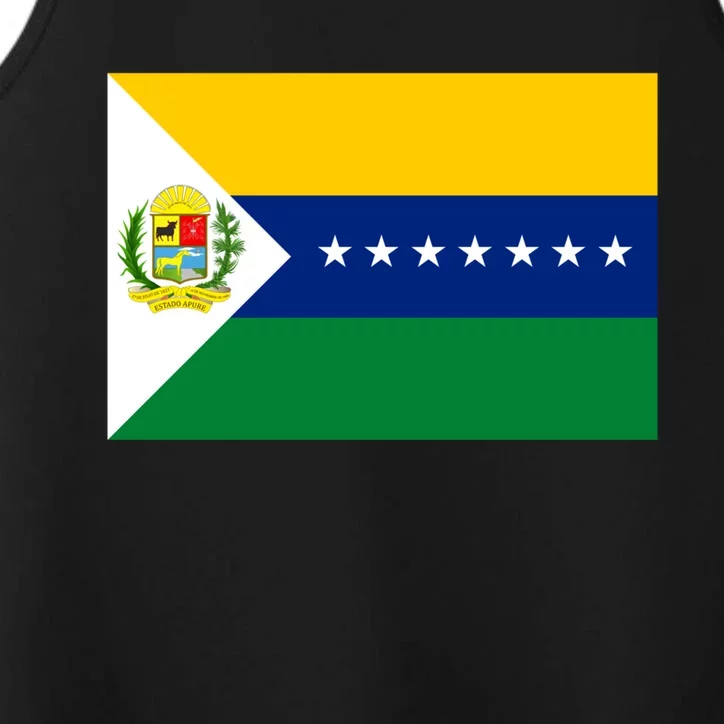 Flag Of Apure State Of Venezuela Gift Performance Tank