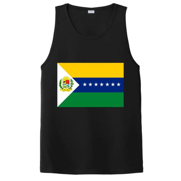 Flag Of Apure State Of Venezuela Gift Performance Tank