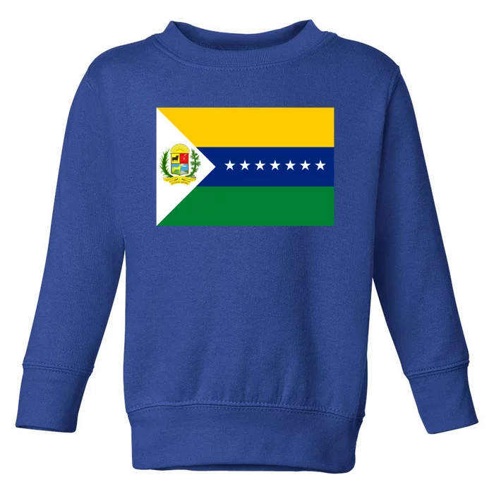 Flag Of Apure State Of Venezuela Gift Toddler Sweatshirt