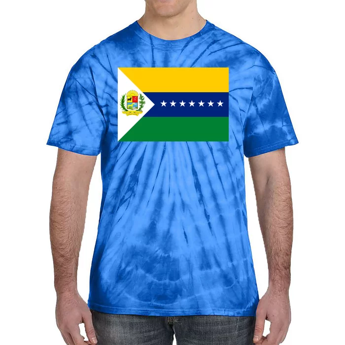 Flag Of Apure State Of Venezuela Gift Tie-Dye T-Shirt