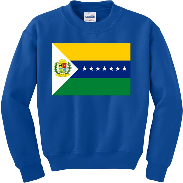 Flag Of Apure State Of Venezuela Gift Kids Sweatshirt