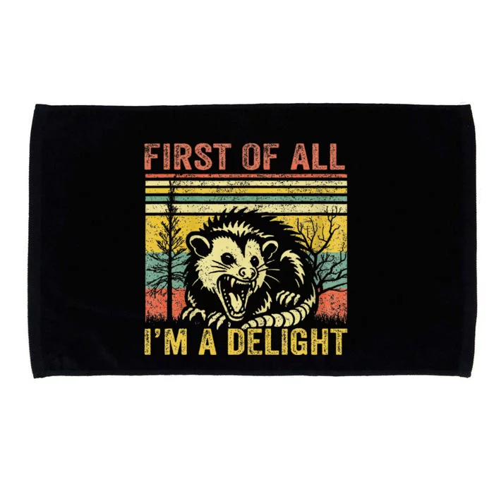 First Of All IM A Delight Microfiber Hand Towel