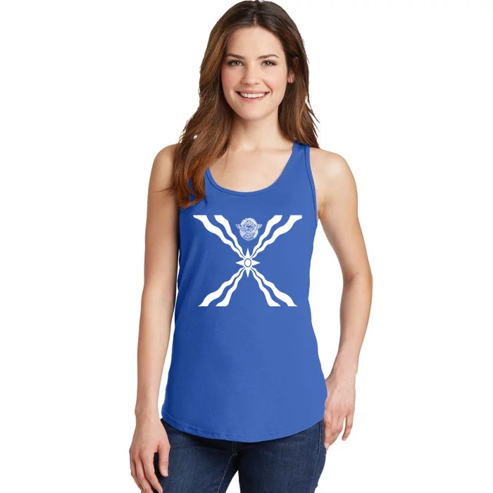 Flag Of Assyria Cute Gift Assyrian God Assur Lon Ladies Essential Tank