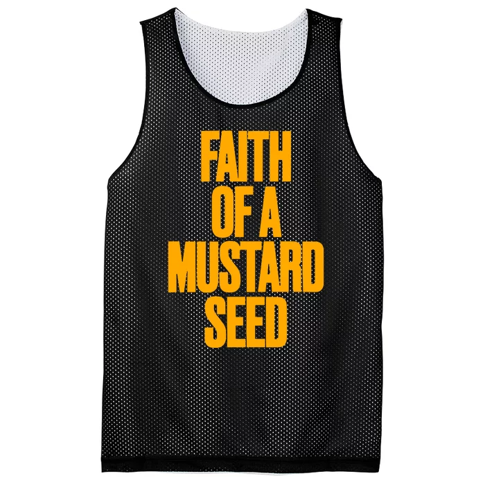 Faith Of A Mustard Seed Mesh Reversible Basketball Jersey Tank