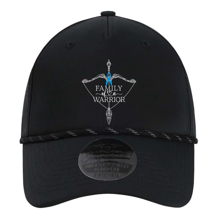 Family Of A Warrior Colon Cancer Awareness Support Squad Great Gift Performance The Dyno Cap