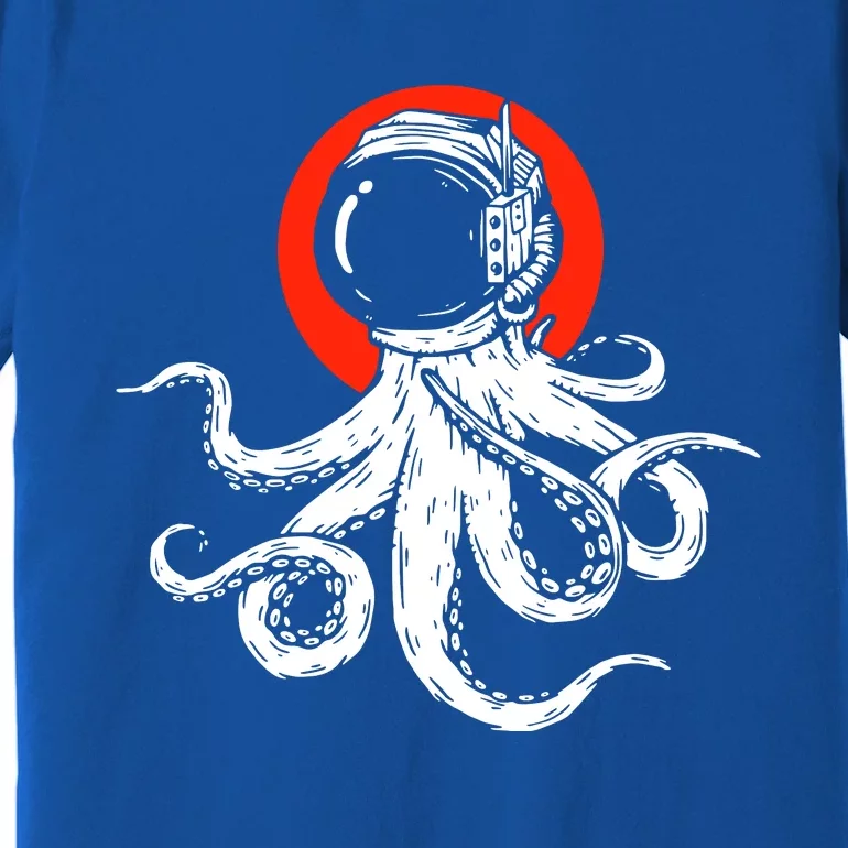 Funny Octopus Alien Premium T-Shirt