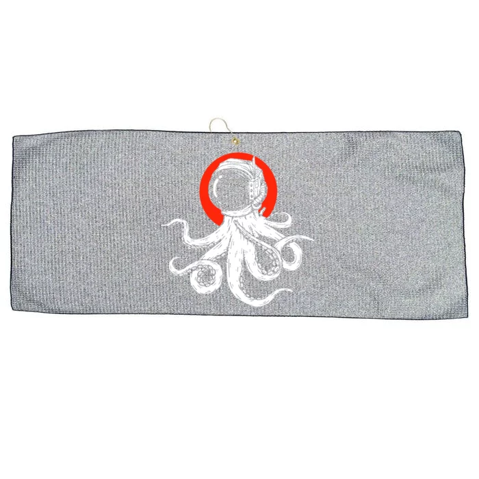 Funny Octopus Alien Large Microfiber Waffle Golf Towel