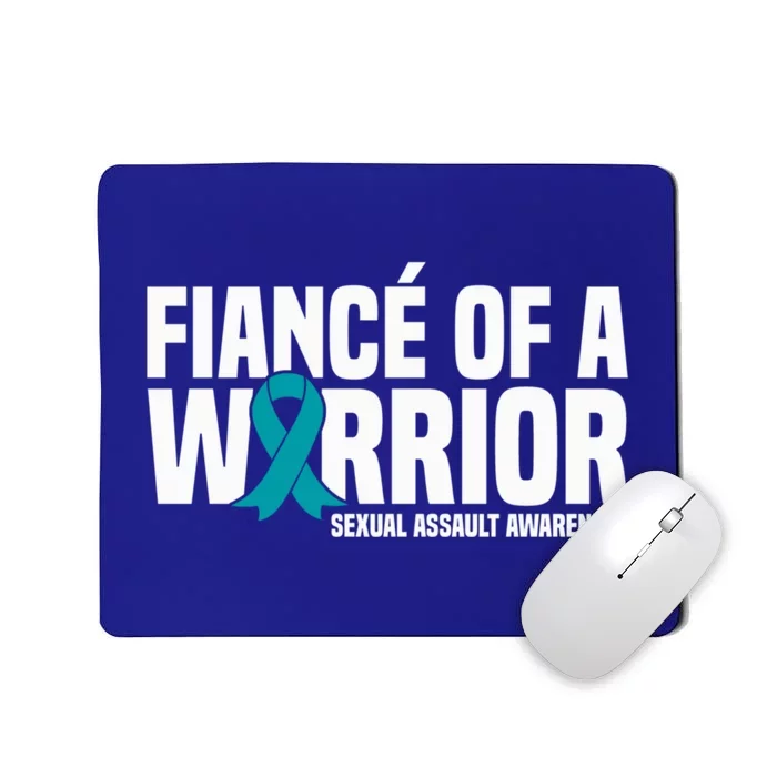 Fiance Of A Warrior Sexual Assault Awareness Meaningful Gift Mousepad