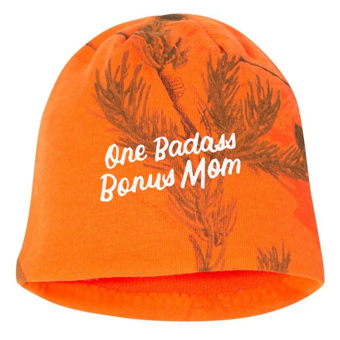 Funny One Badass Bonus Mom Gift For Stepmom MotherS Day Kati - Camo Knit Beanie