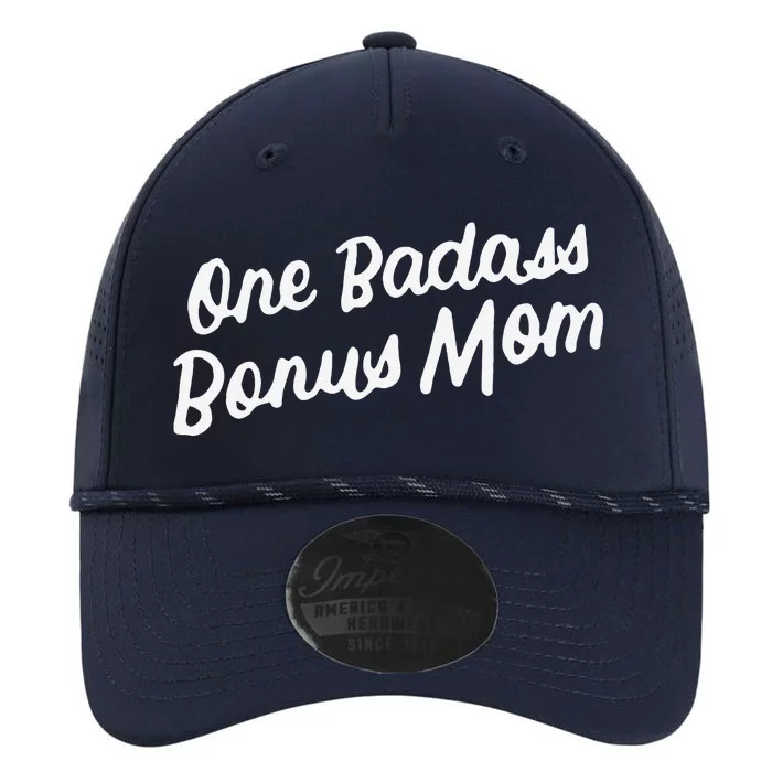 Funny One Badass Bonus Mom Gift For Stepmom MotherS Day Performance The Dyno Cap