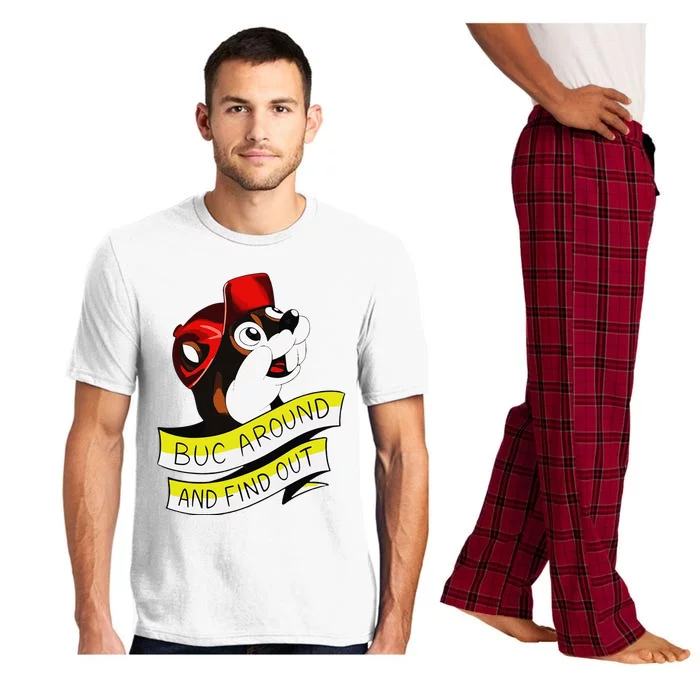 Funny Otter Buc Around And Find Out Gift Pajama Set