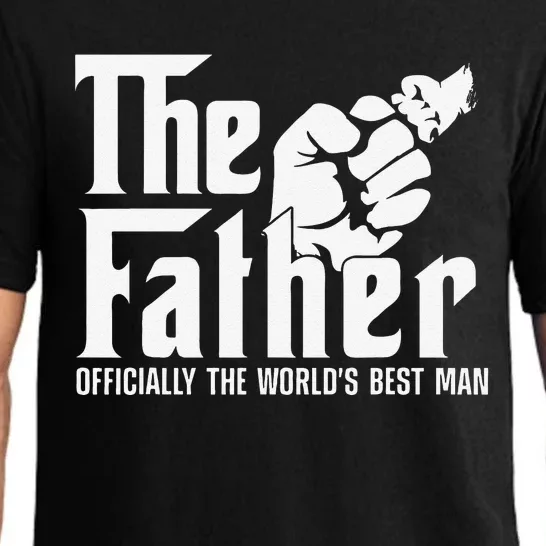 Father Officially Best Man Papa Daddy Stepdad Poppa Husband Pajama Set