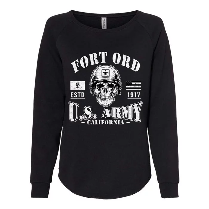 Fort Ord California Ca Ft Ord Military Base Gifts Womens California Wash Sweatshirt