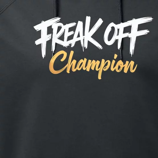 Freak Off Champion Performance Fleece Hoodie