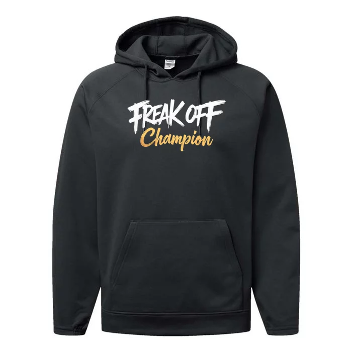 Freak Off Champion Performance Fleece Hoodie