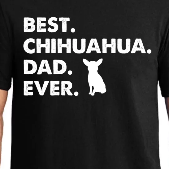 Father Of Chihuahuas Best Chihuahua Dad Ever Gift Pajama Set