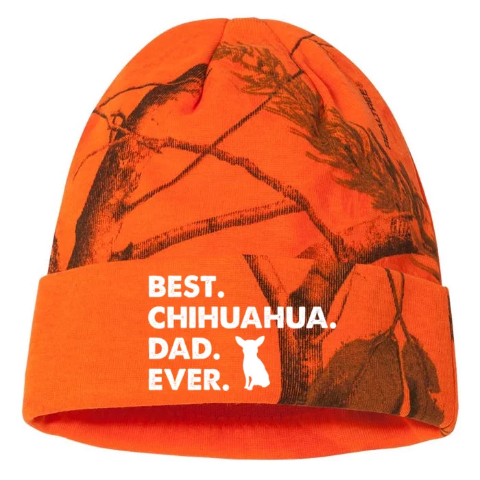 Father Of Chihuahuas Best Chihuahua Dad Ever Gift Kati - 12in Camo Beanie