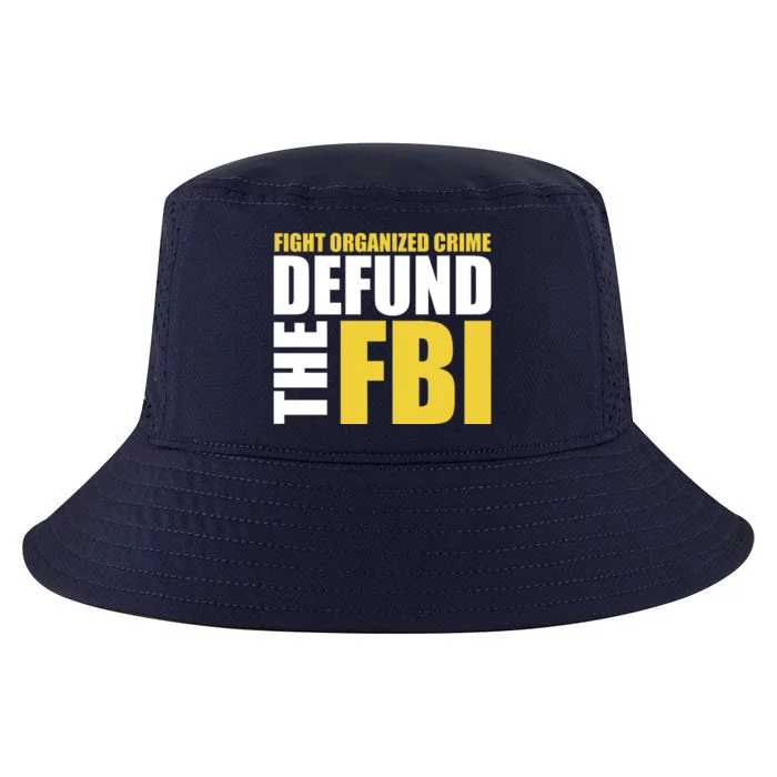 Fight Organized Crime Defund The FBI Cool Comfort Performance Bucket Hat