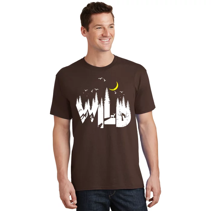 Family Outdoor Camping Trip Wildlife Camp T-Shirt