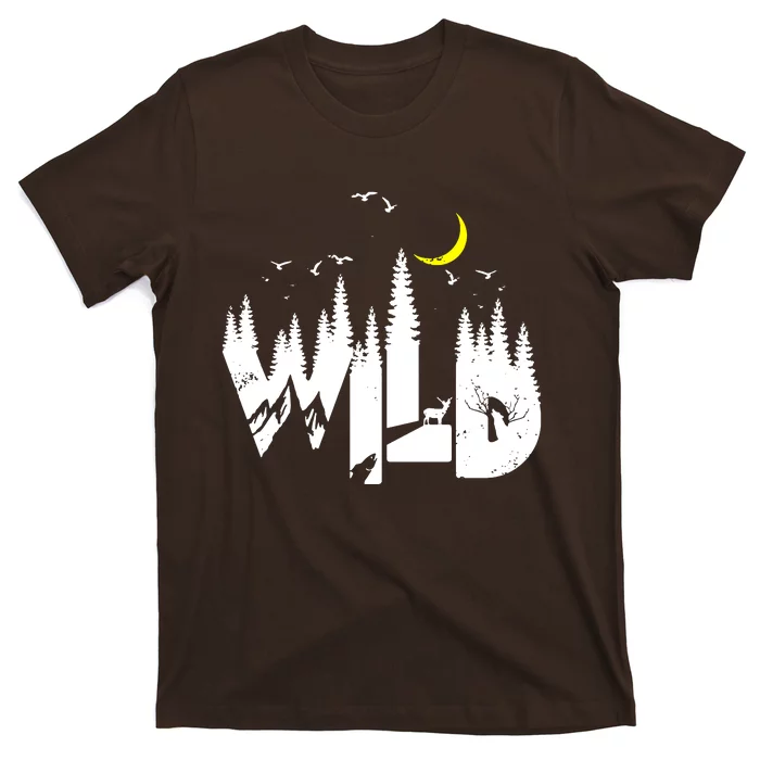 Family Outdoor Camping Trip Wildlife Camp T-Shirt