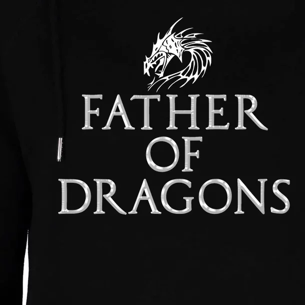 Father Of Dragons Funny Fathers Day Dad Gift Womens Funnel Neck Pullover Hood