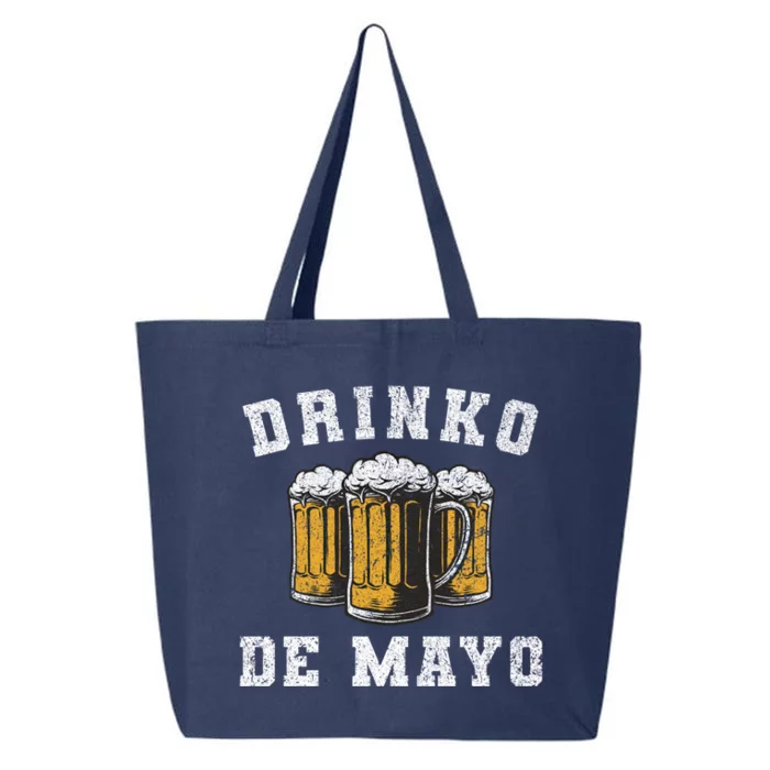 Funny O De Mayo Beer Lovers Funny Cinco De Mayo Great Gift 25L Jumbo Tote